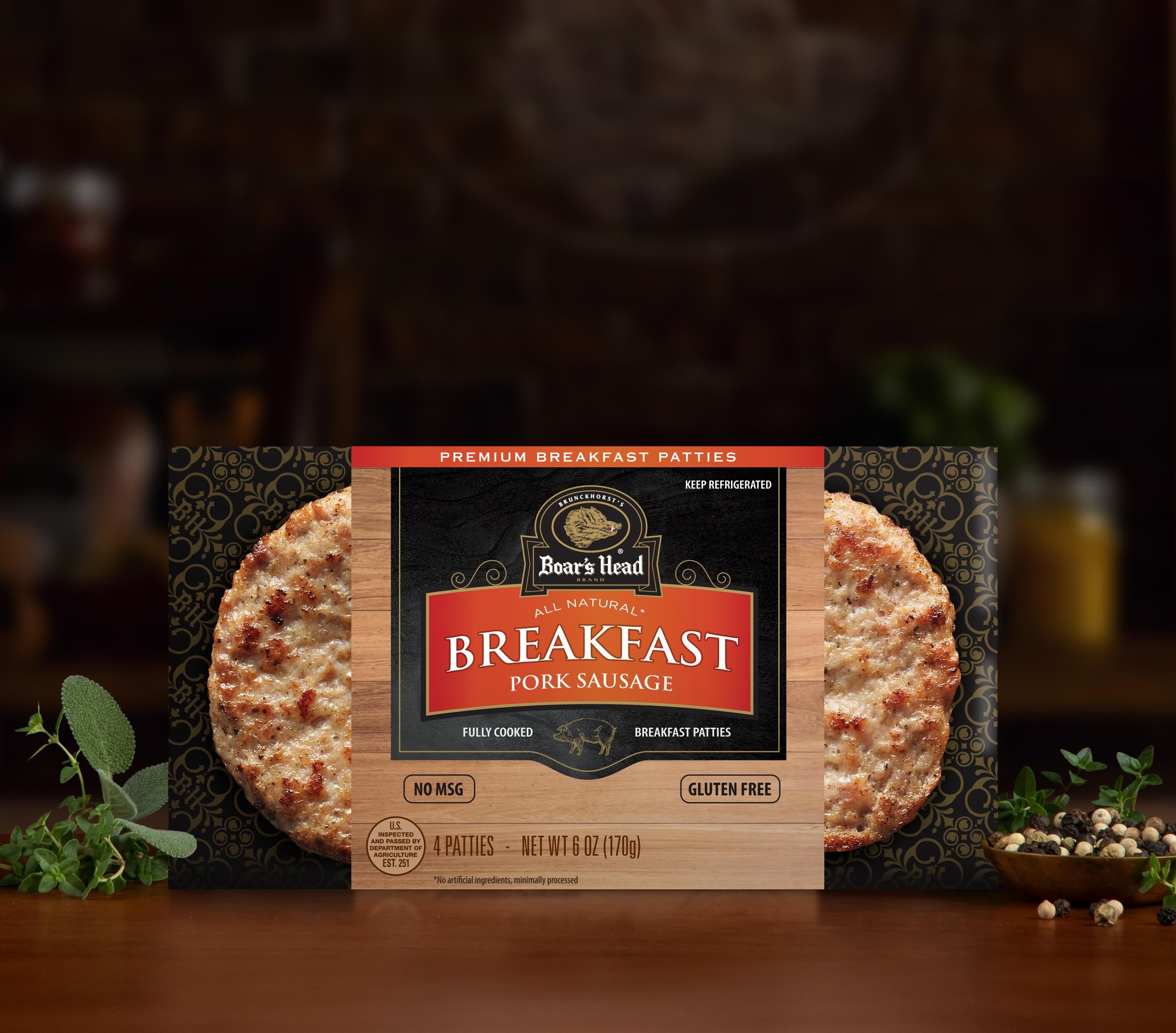 All Natural* Pork Sausage Patties