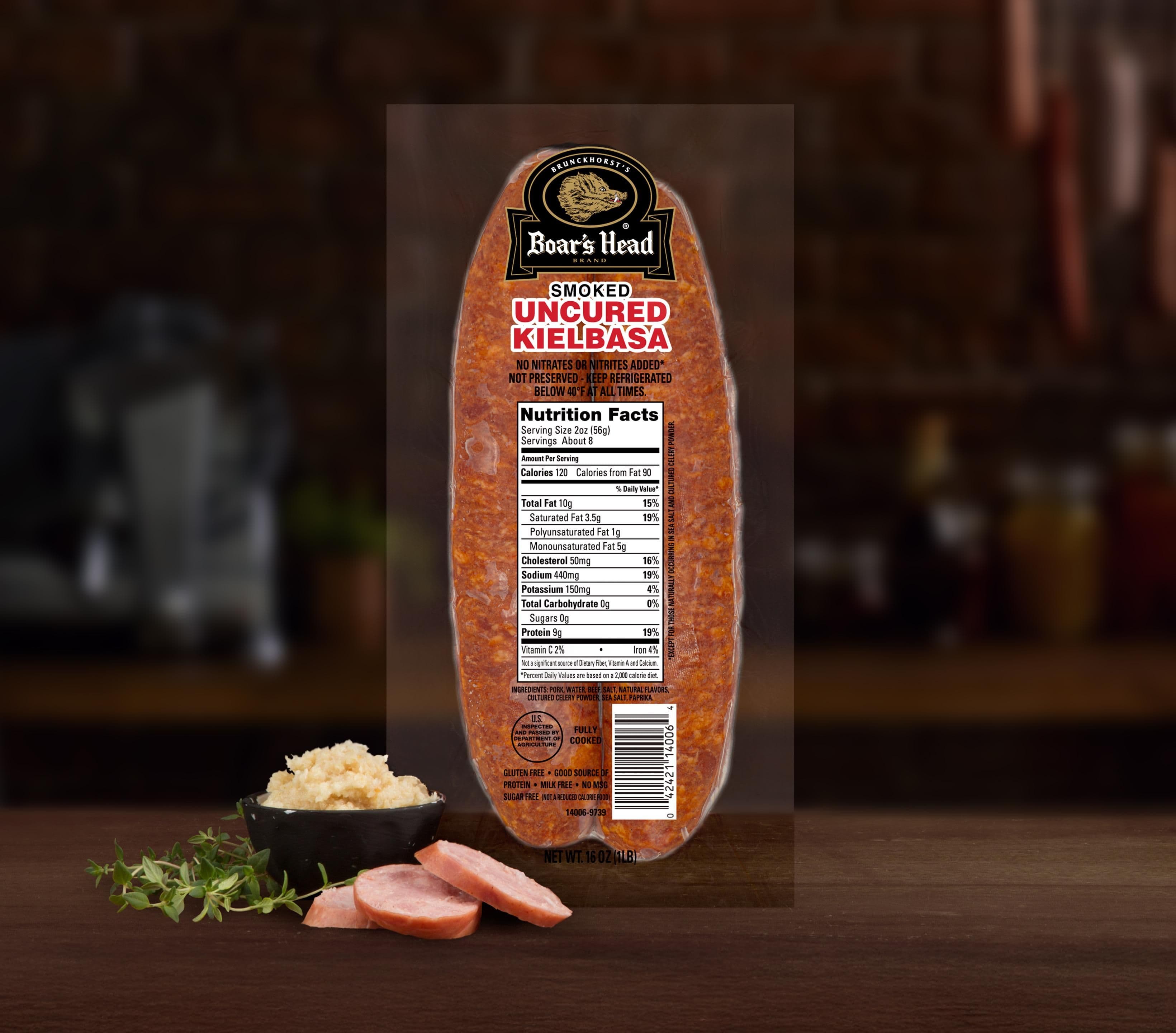 Smoked Uncured Kielbasa