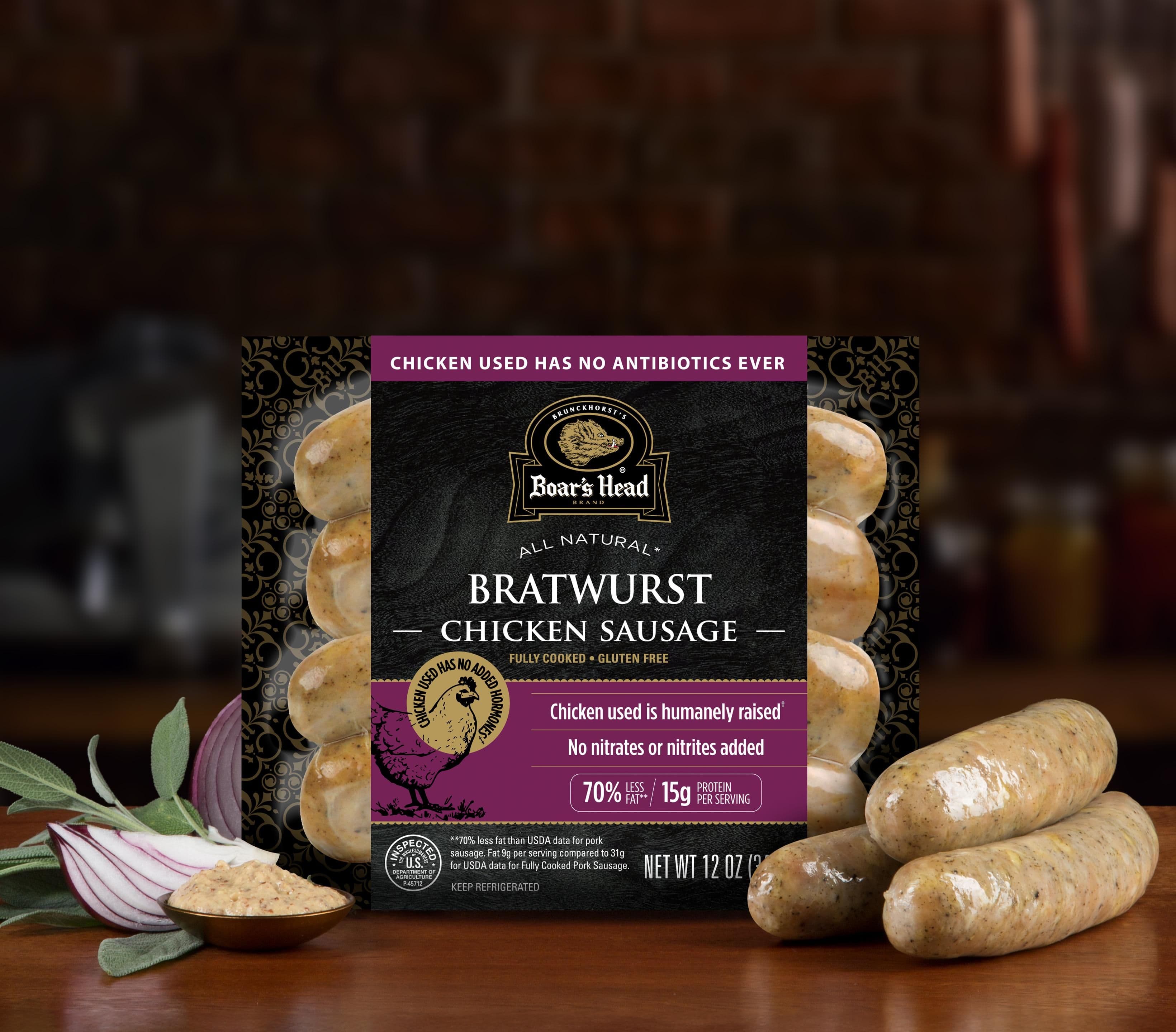 Bratwurst All Natural* Chicken Sausage