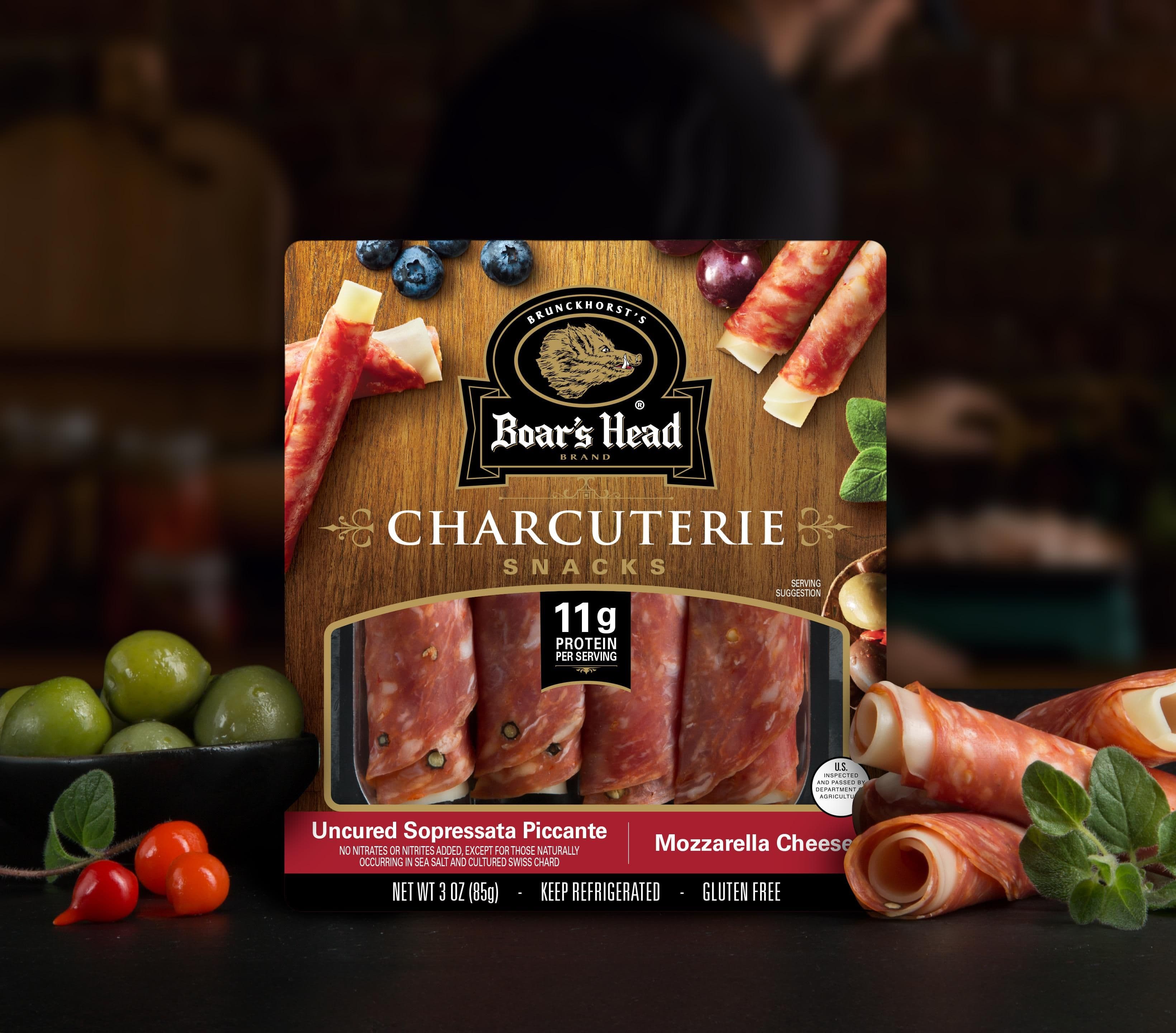 Uncured Sopressata Picante & Mozzarella Cheese Snack