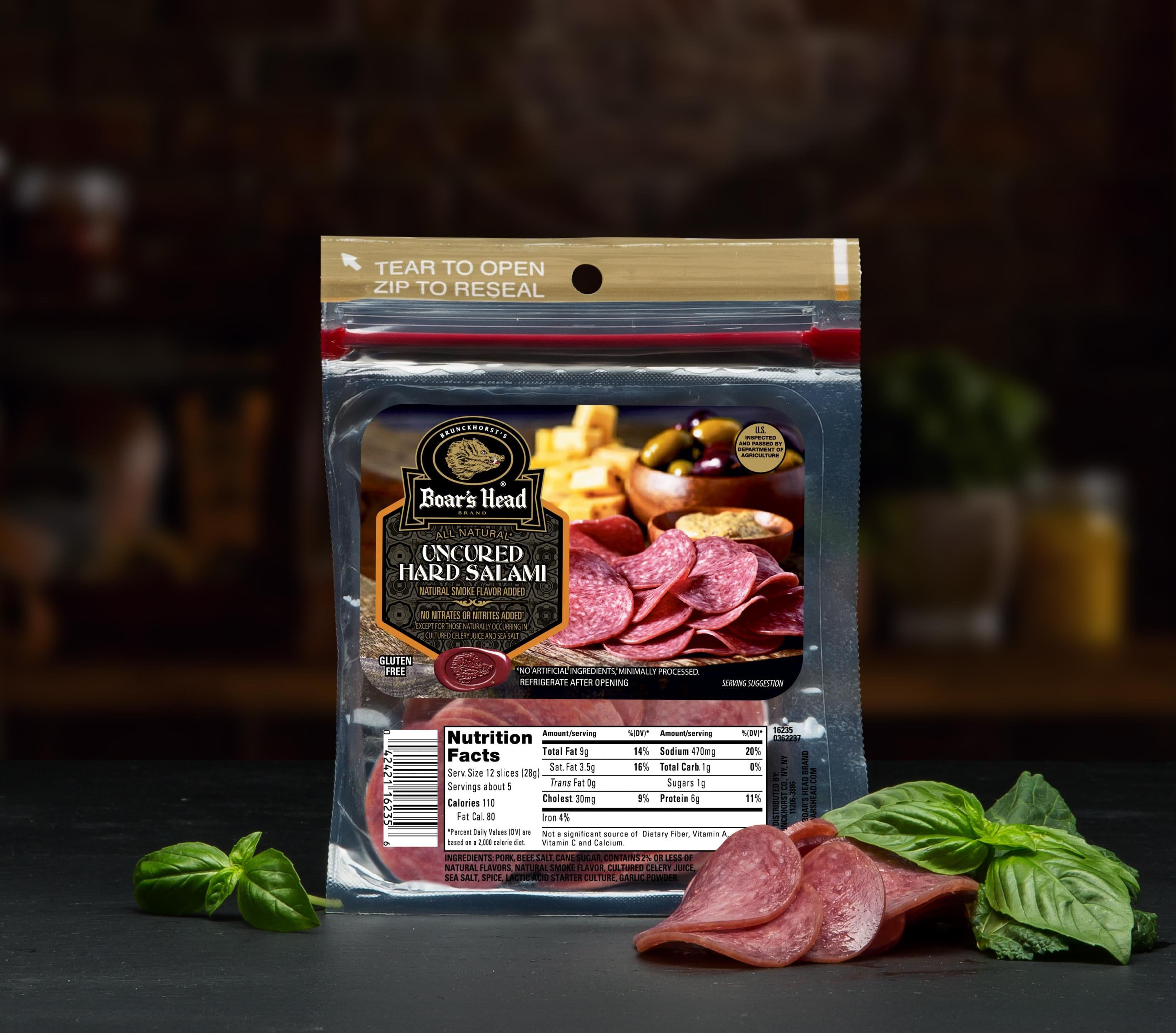 All Natural* Uncured Hard Salami Pouch