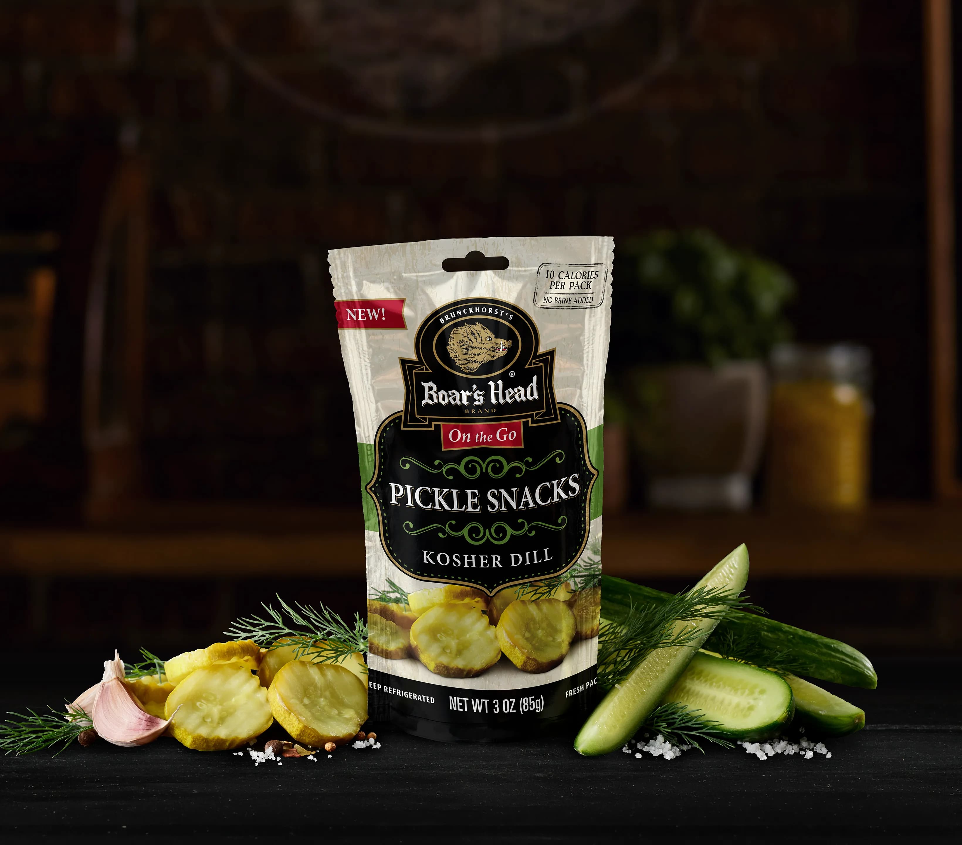Kosher Dill Pickle Snacks