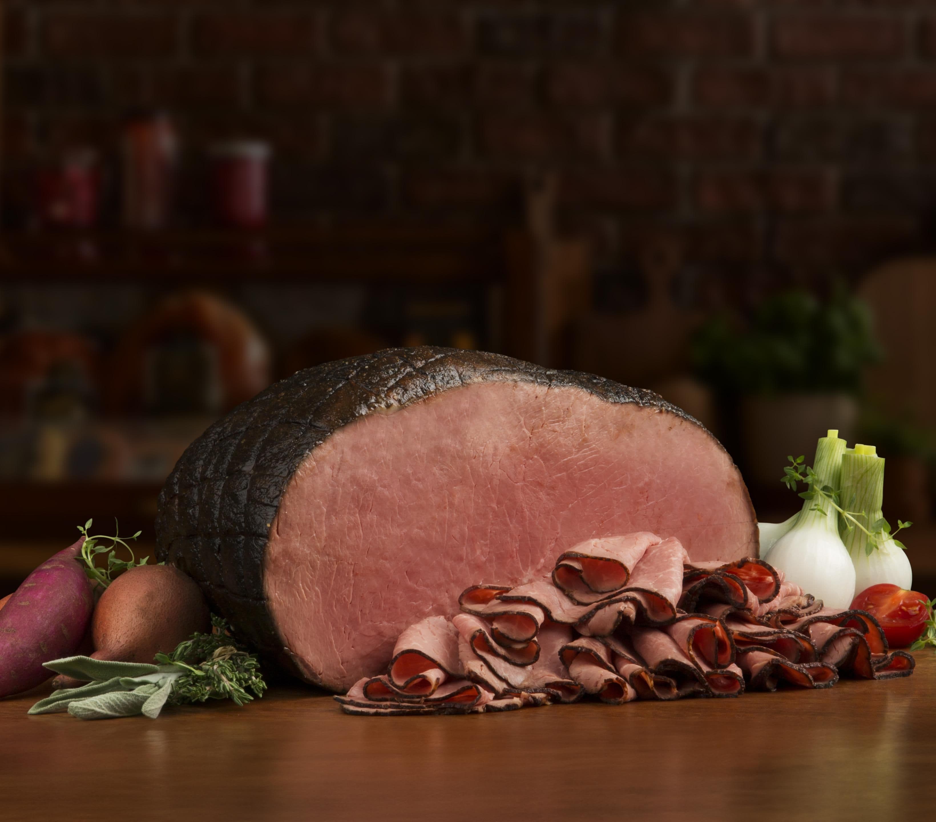 Seasoned Filet of Roast Beef - Cap-Off Top Round