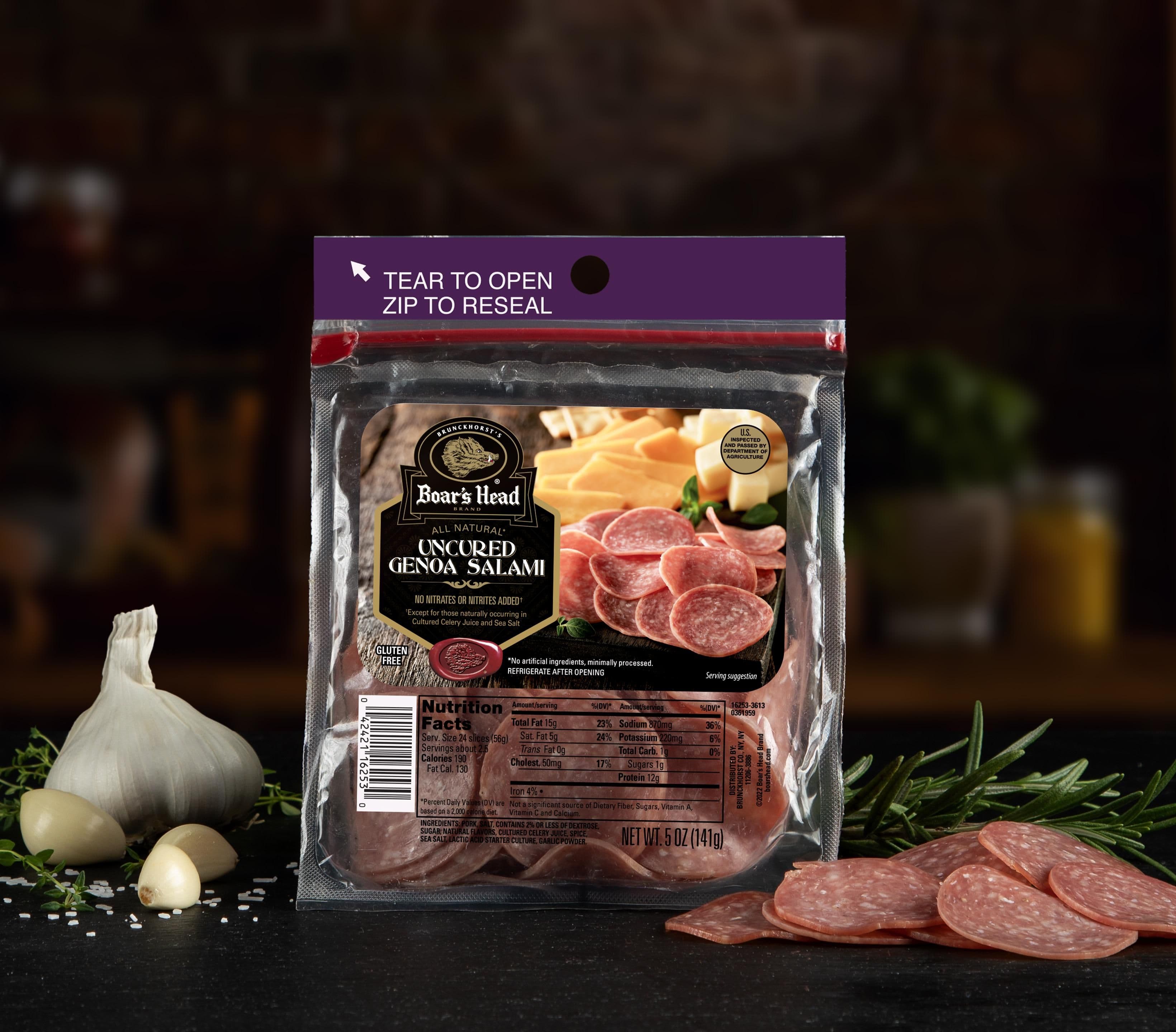 All Natural* Uncured Genoa Salami Pouch