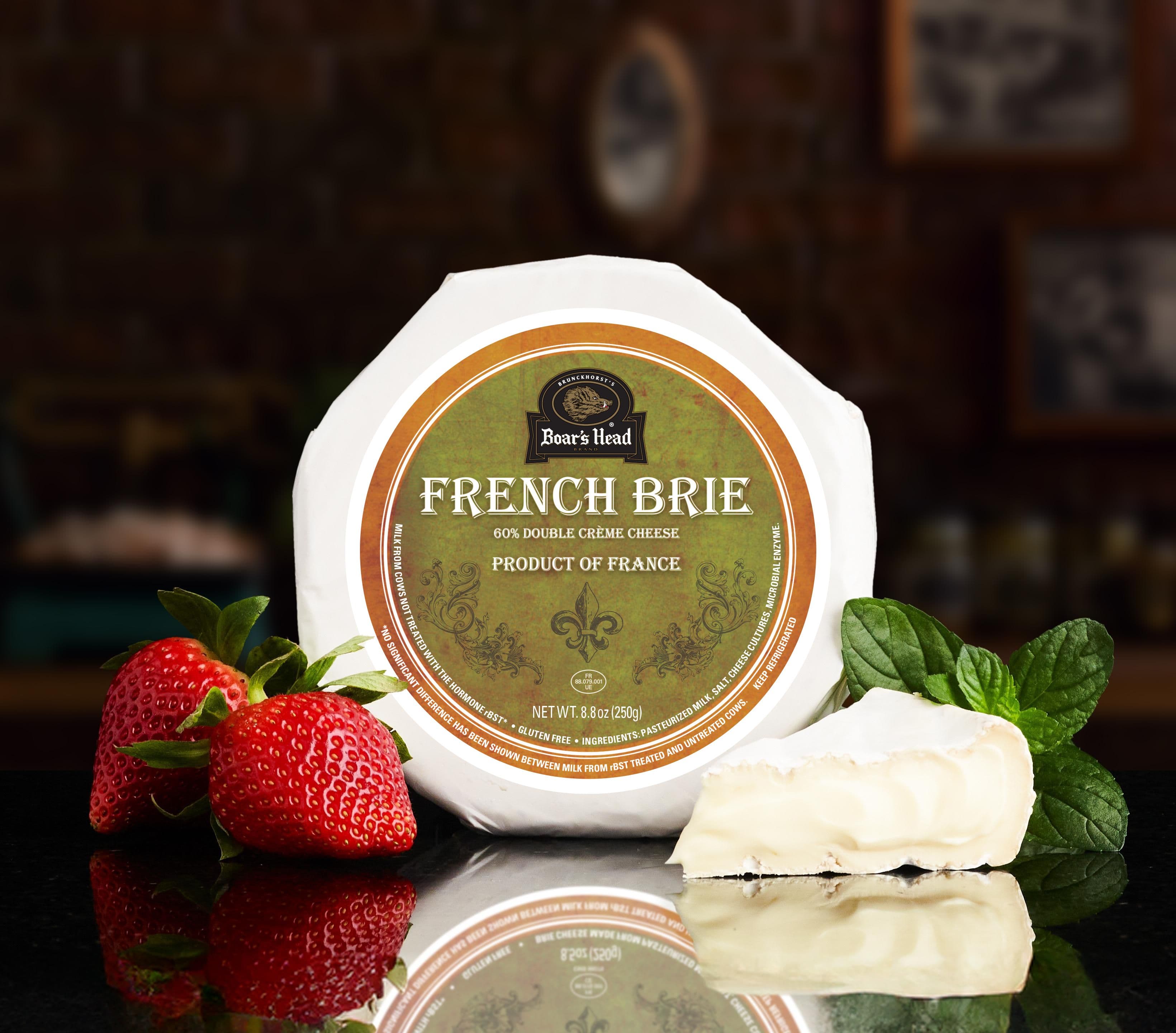 French Brie Cheese Wheel
