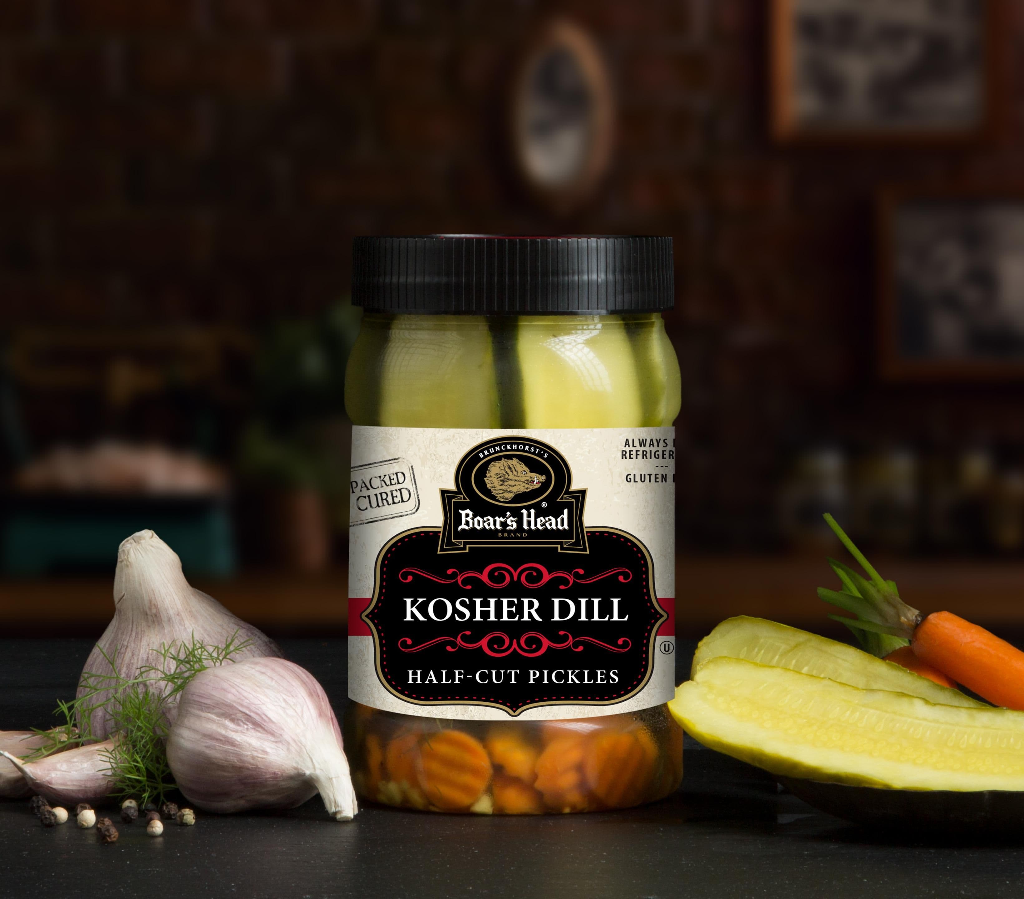 Kosher Dill Pickles - 1/2 Cut