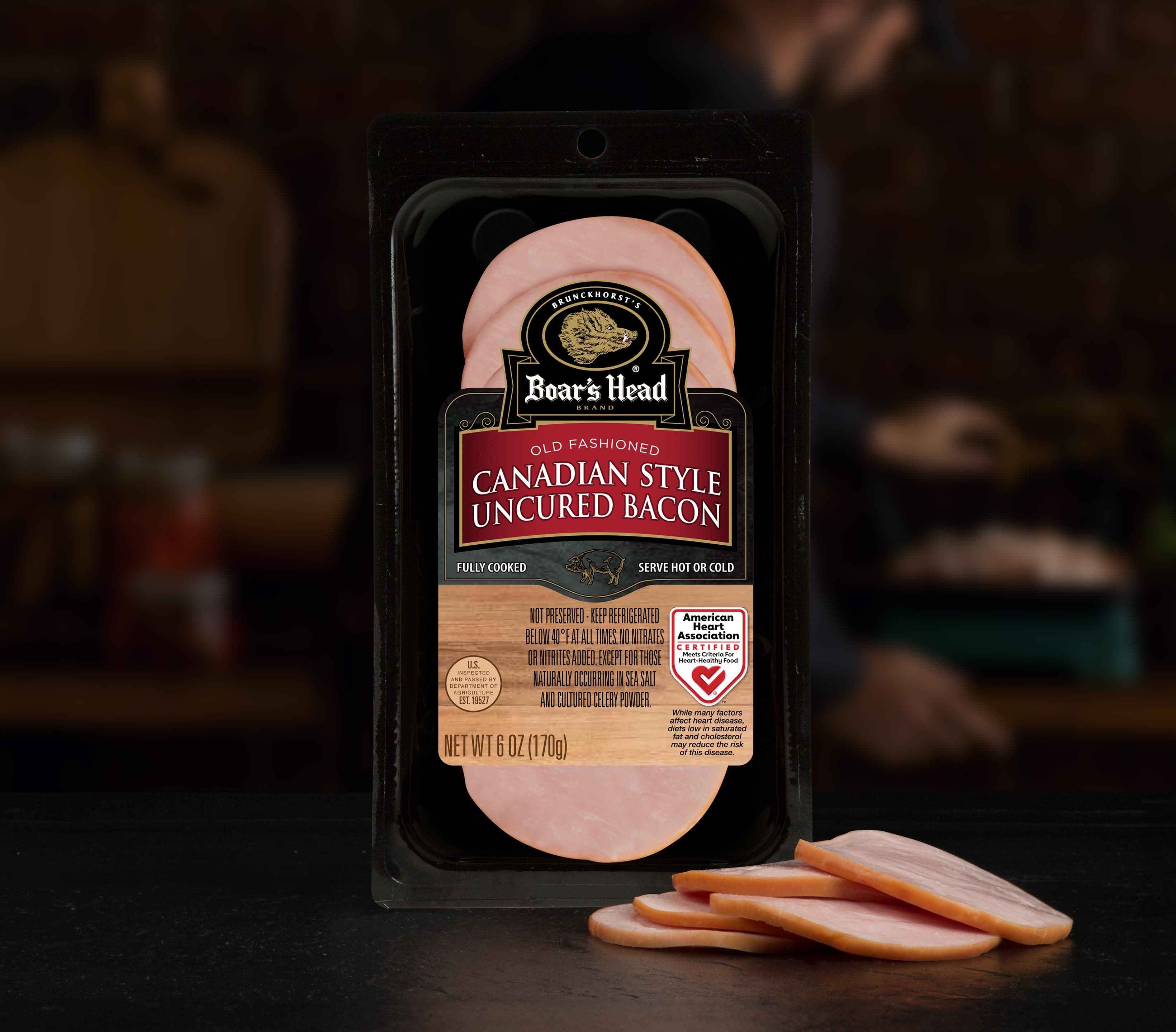 Old Fashioned Canadian Style Uncured Bacon