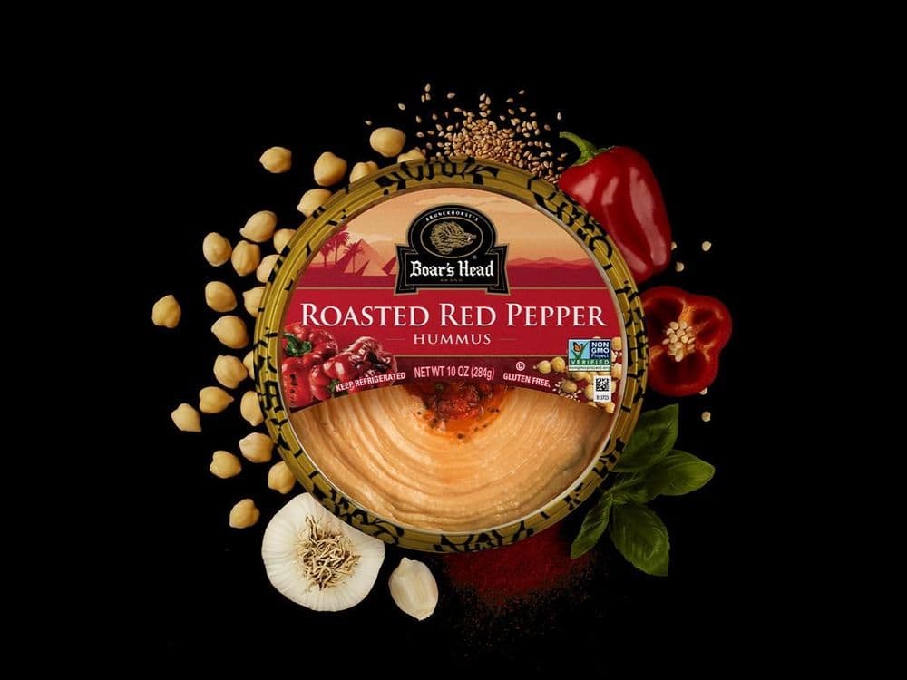 Roasted Red Pepper Hummus