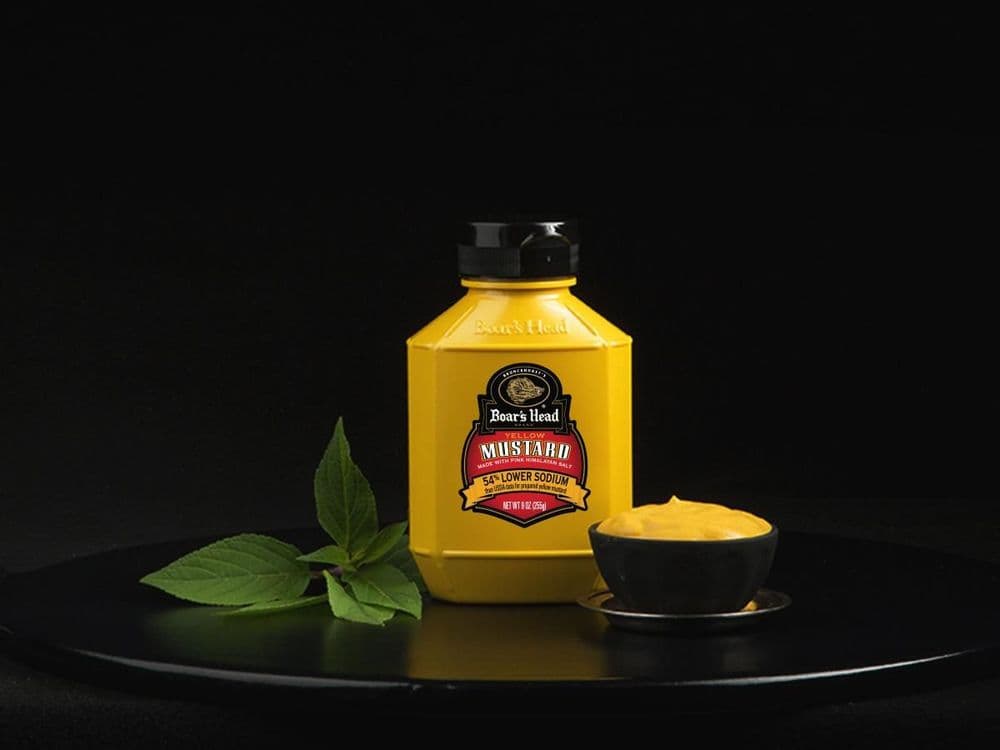54% Lower Sodium Yellow Mustard