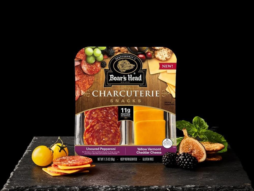 Uncured Pepperoni & Yellow Vermont Cheddar Cheese