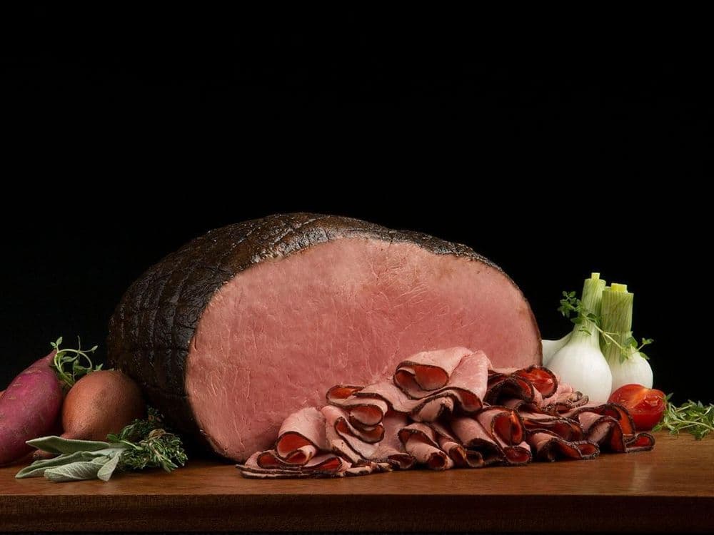 Seasoned Filet of Roast Beef - Cap-Off Top Round