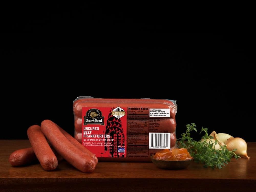 Uncured Beef Frankfurters - Skinless