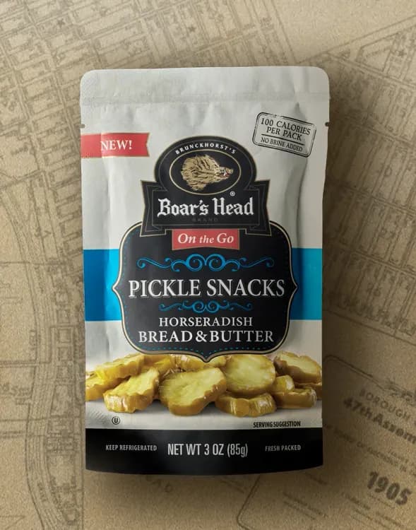 Horseradish Bread & Butter Pickle Snacks
