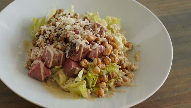 Deluxe Low Sodium Roast Beef Caesar Bowl