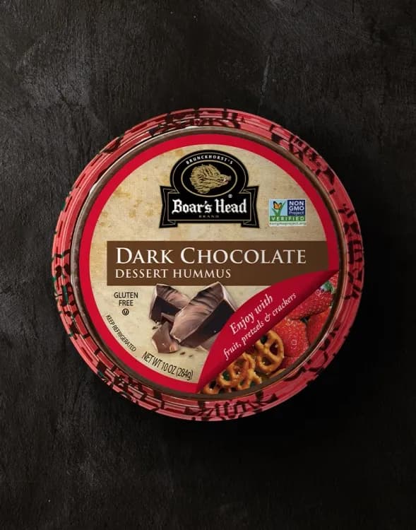 Dark Chocolate Dessert Hummus