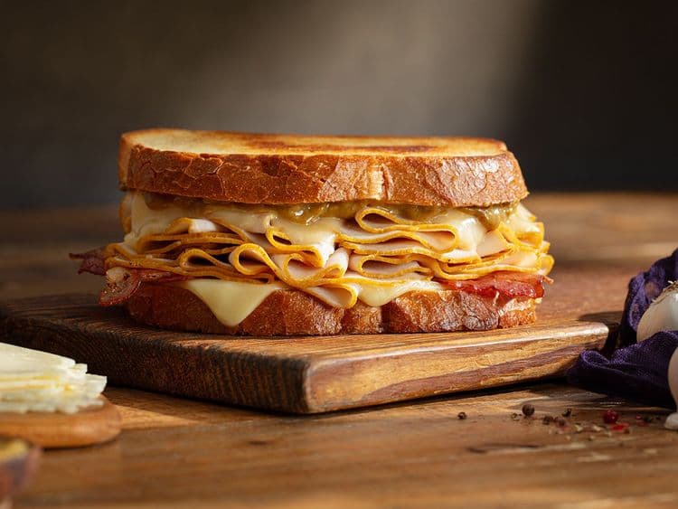 The Fryer's™ Deep Fried* Turkey Breast Bacon and Cheese Melt